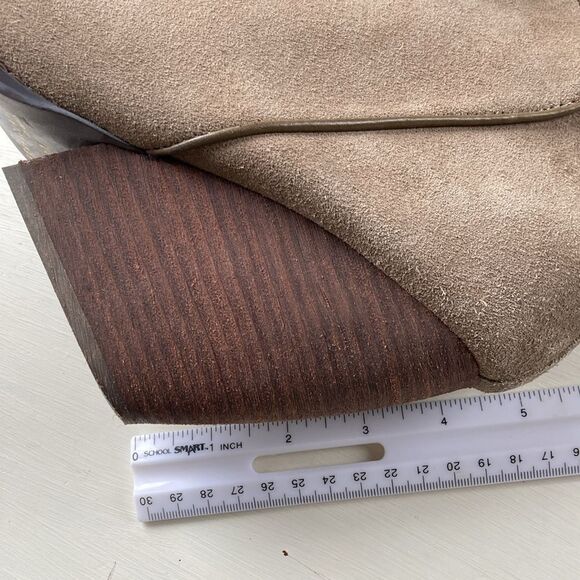 Very Volatile Los Angeles Leather Suede Ankle Boots Women’s 10 - Picture 12 of 14